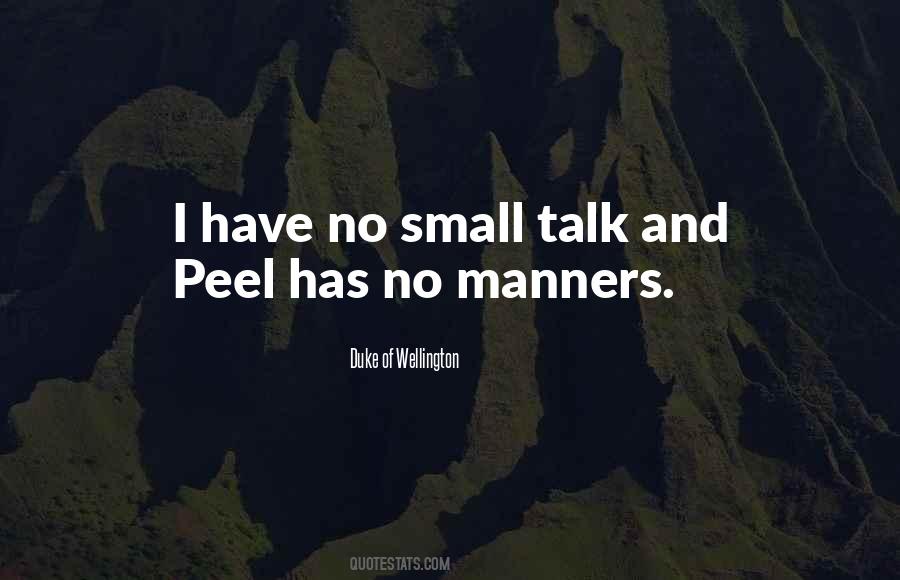 Quotes About Small Talk #223022