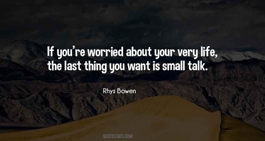 Quotes About Small Talk #600644