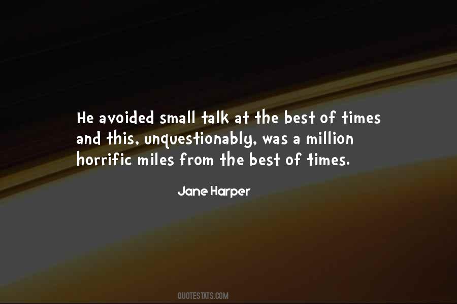 Quotes About Small Talk #796052