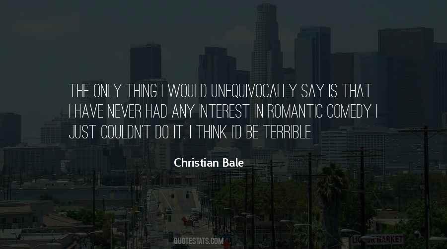 Quotes About Bale #617735
