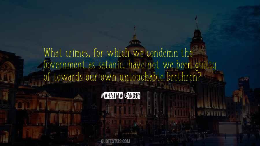 Quotes About Crimes #1221021