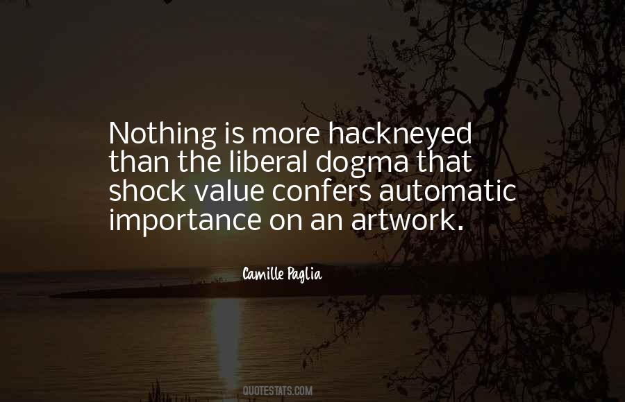 Quotes About Shock Value #789434