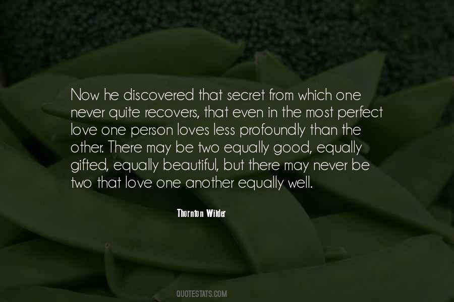 Beautiful Secret Love Quotes #732550