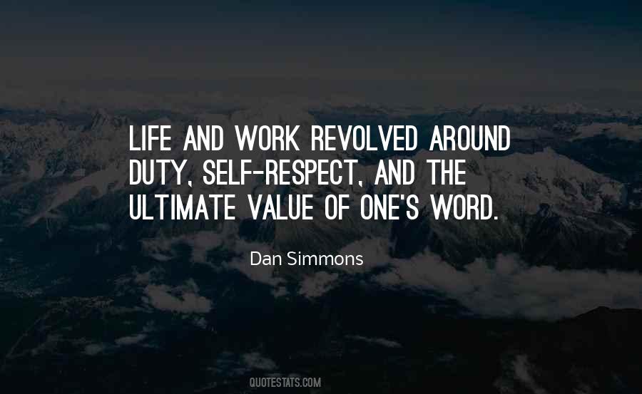Quotes About Value And Respect #1430074
