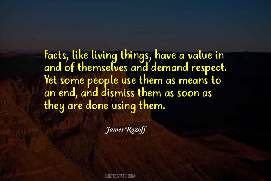 Quotes About Value And Respect #900249