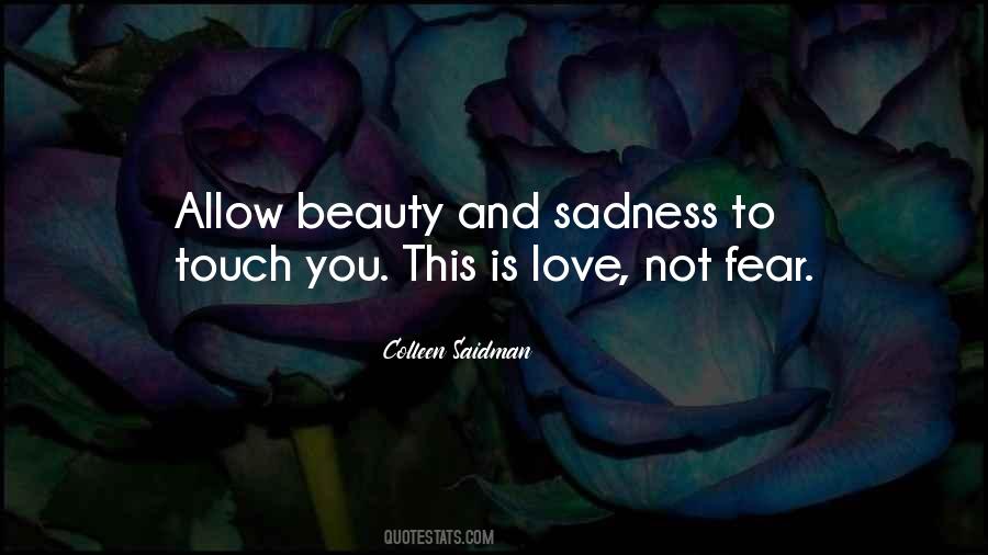 Quotes About Sadness And Beauty #1661088