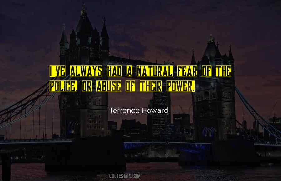 Police Power Quotes #1267433