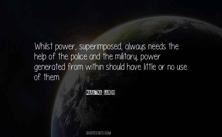 Police Power Quotes #1383956