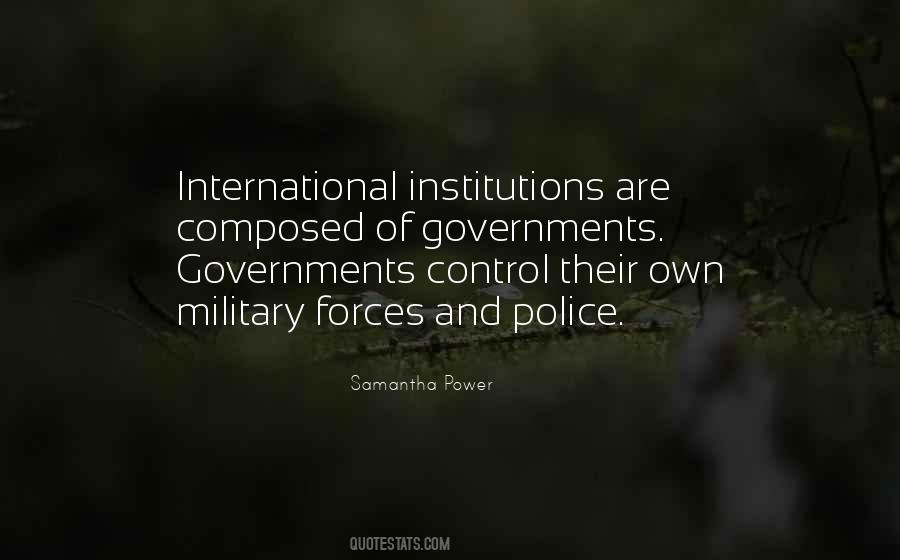 Police Power Quotes #300090