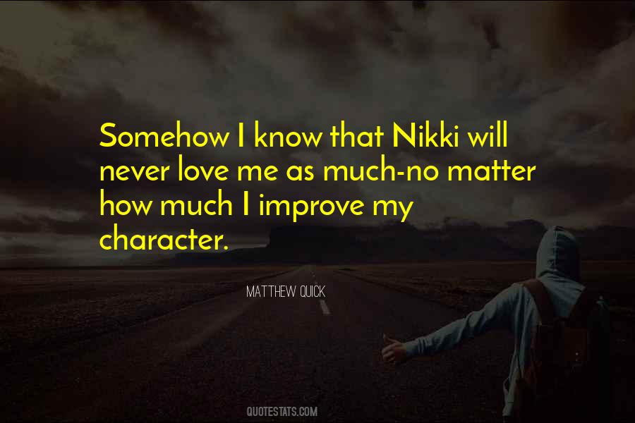 Quotes About Nikki #169482
