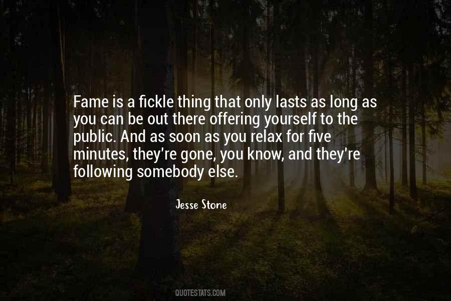 Quotes About Fickle #602231 Quotes About Fickle #602231