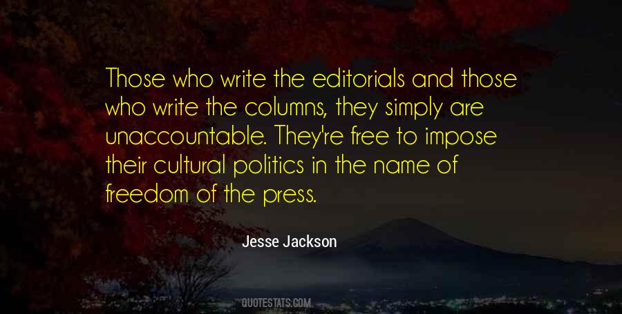 Quotes About Editorials #1460495