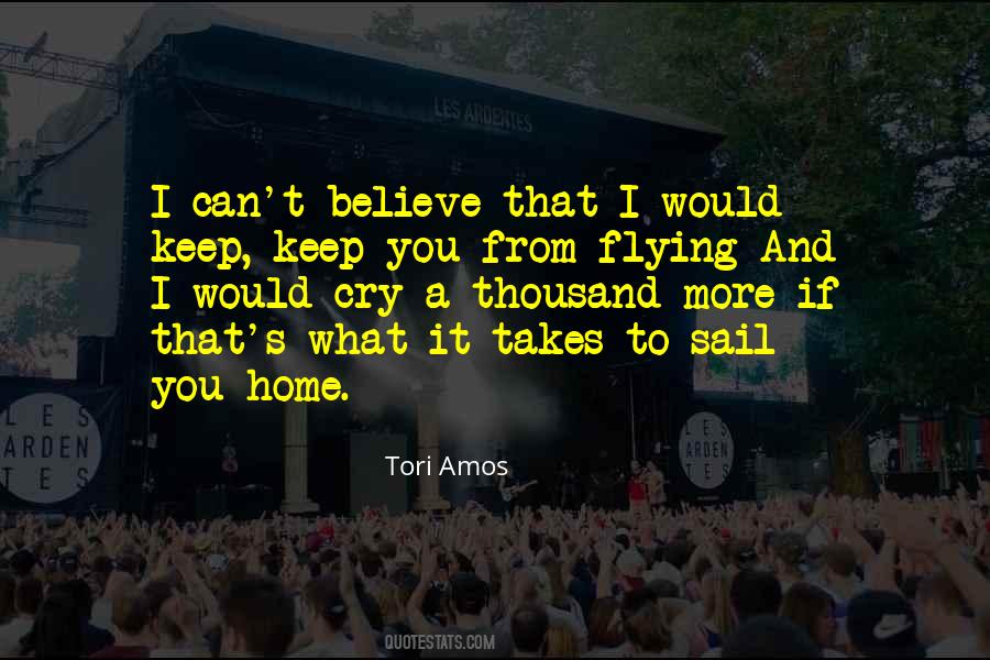 Quotes About Flying Home #1865618