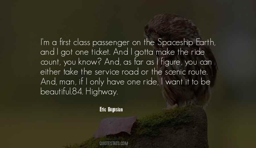 Quotes About The Scenic Route #793384