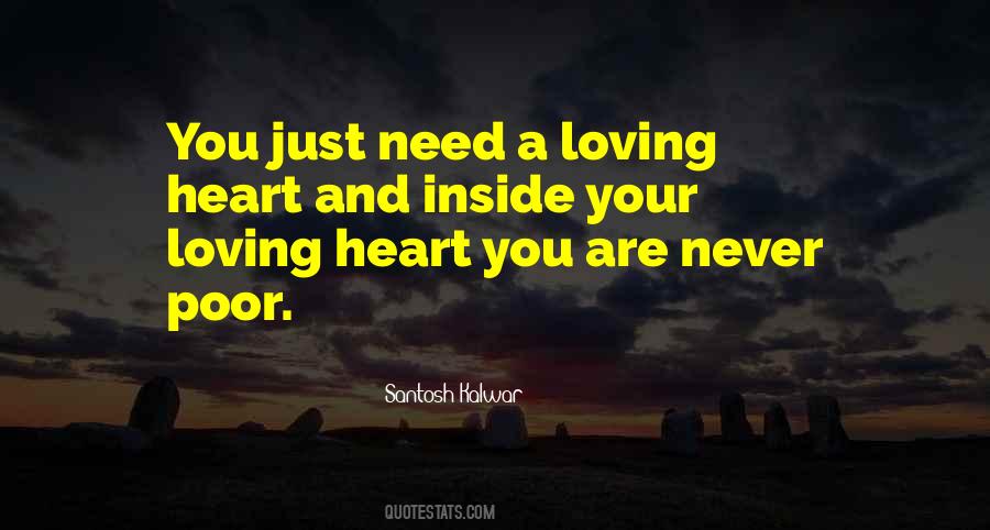 A Loving Heart Quotes #516127