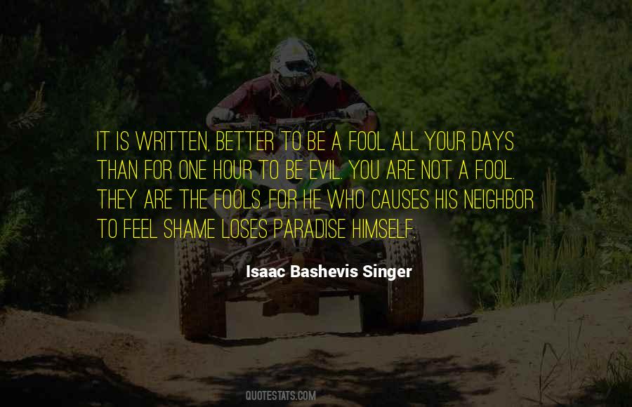 Quotes About Fools #1708483