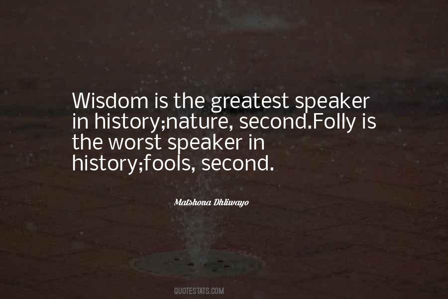 Quotes About Fools #1745170