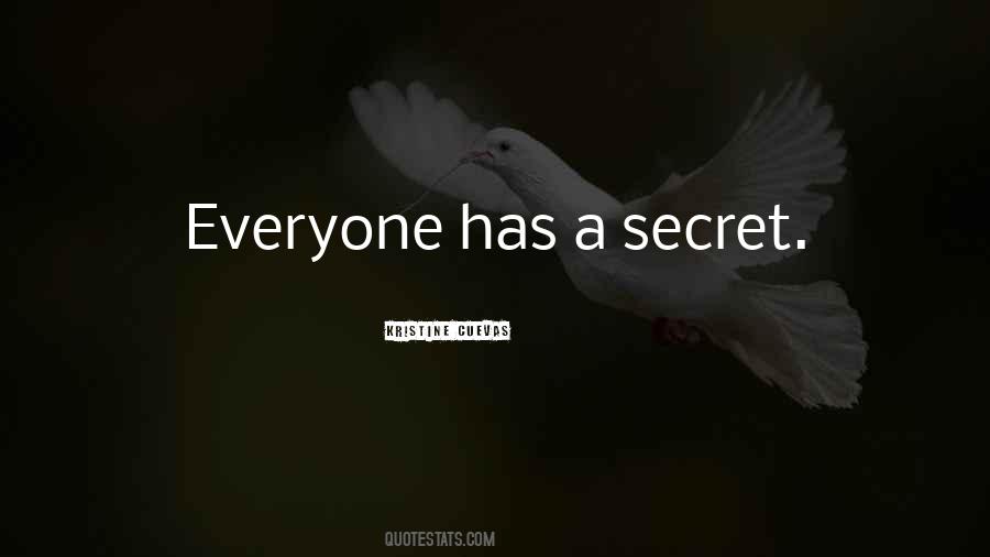 Quotes About A Secret #1819112