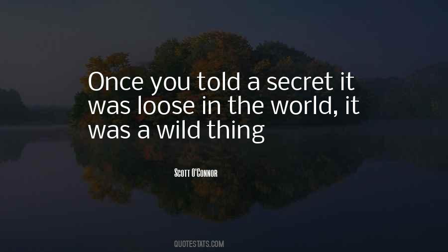 Quotes About A Secret #1832170