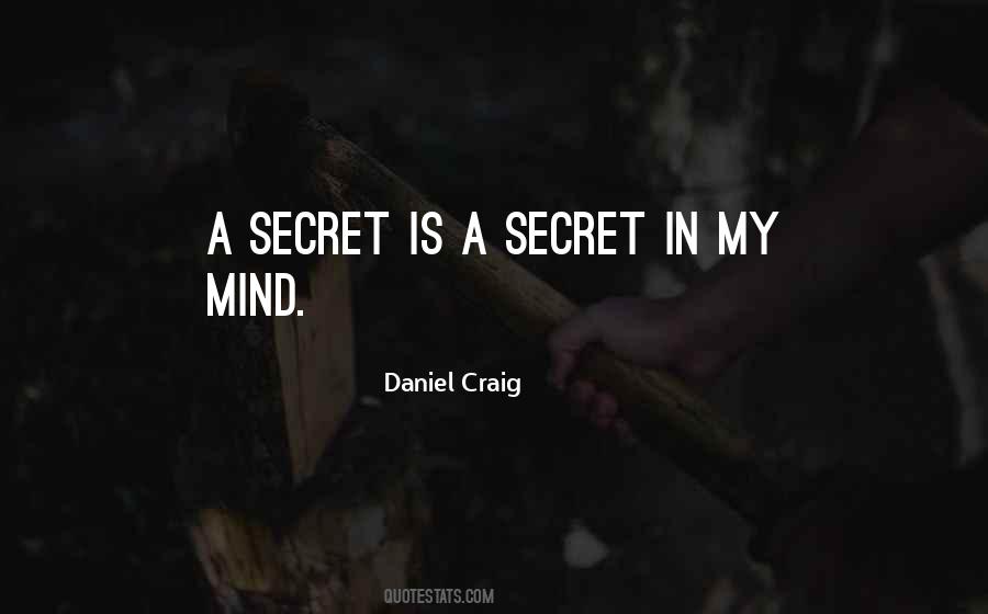 Quotes About A Secret #1849468