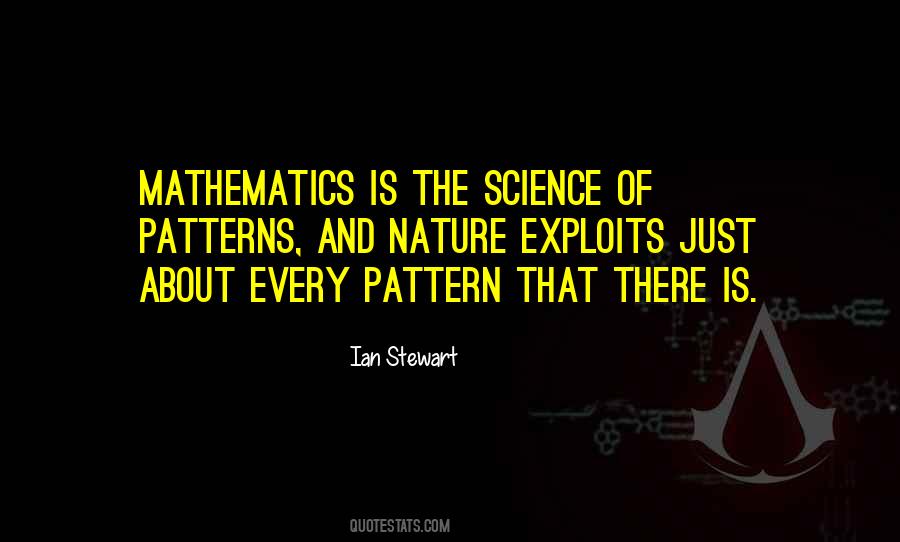 Mathematical Pattern Quotes #1800531