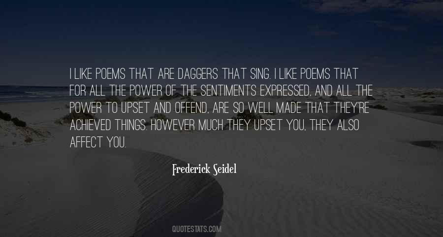 Quotes About Daggers #1230726