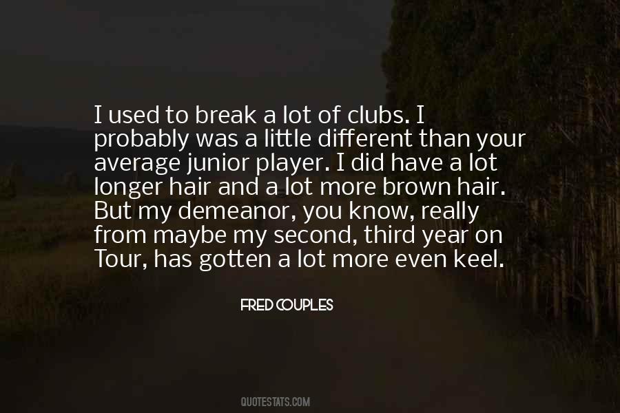 Quotes About Having Brown Hair #13797