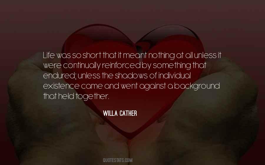 Quotes About Shadows Of Life #931341
