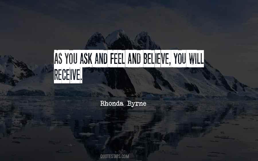Believe Receive Quotes #1098208