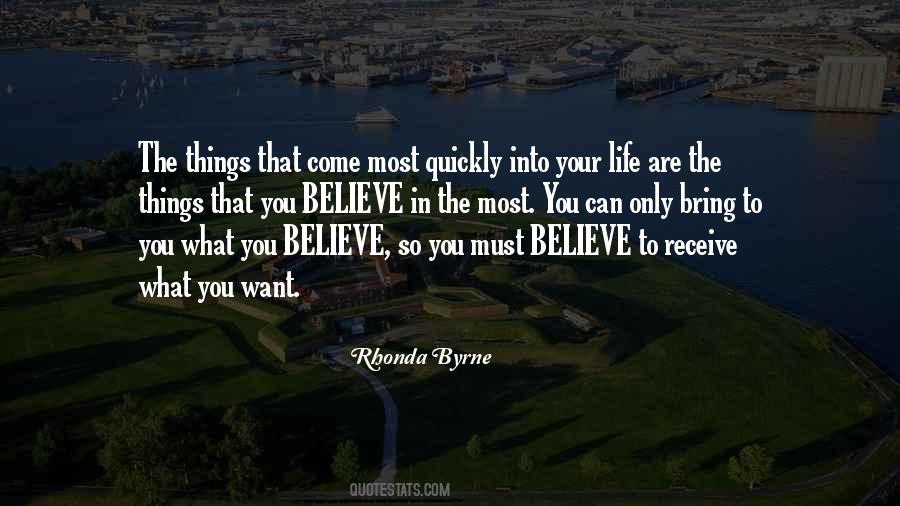 Believe Receive Quotes #698652