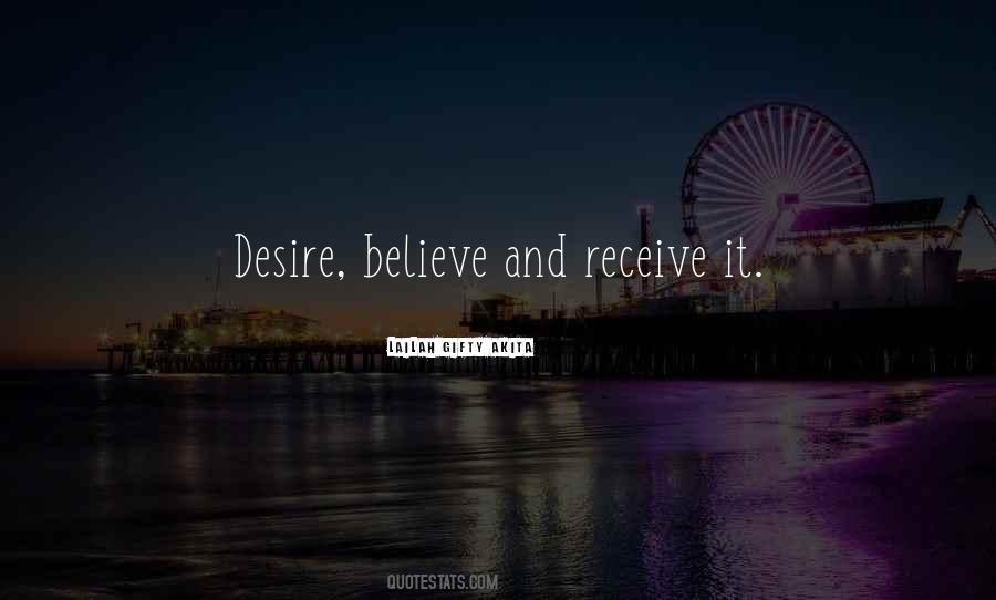 Believe Receive Quotes #818014