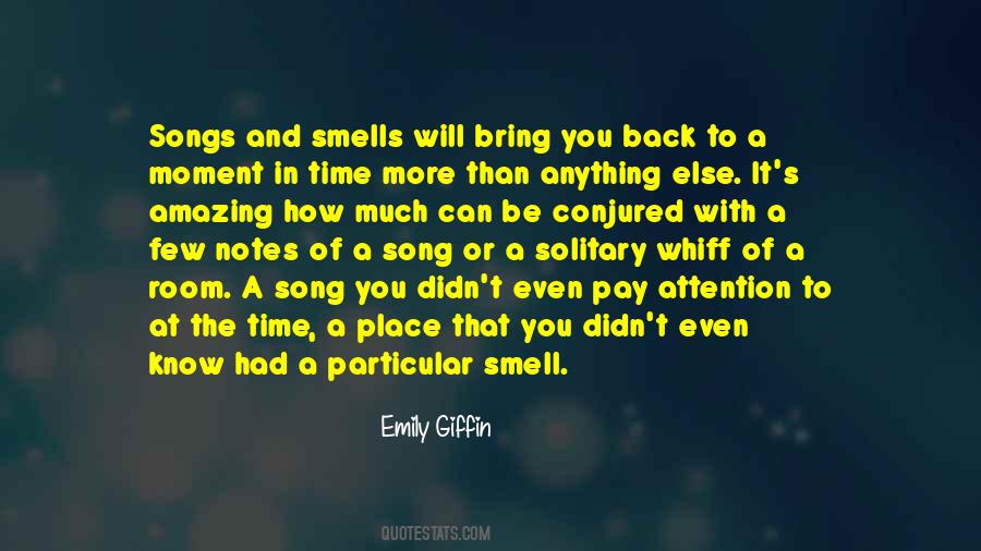 Quotes About Smell And Memories #16532