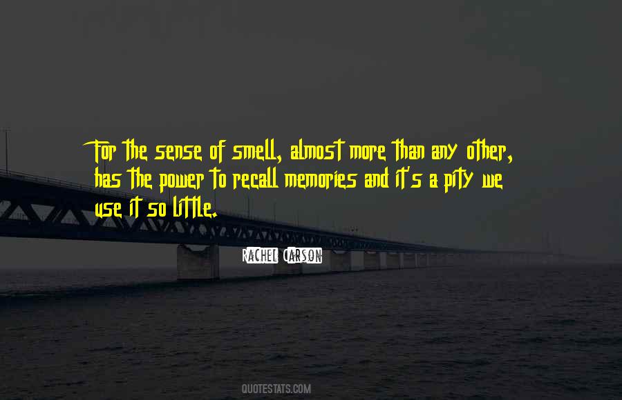 Quotes About Smell And Memories #706452