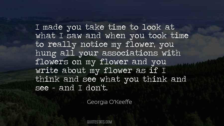 Quotes About Georgia O Keeffe #1115603