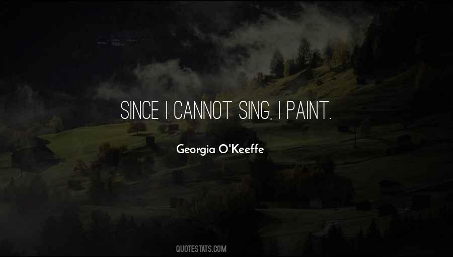 Quotes About Georgia O Keeffe #309889