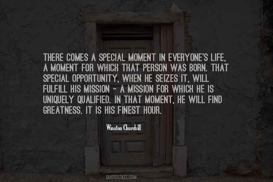 Special Moment Quotes #663517