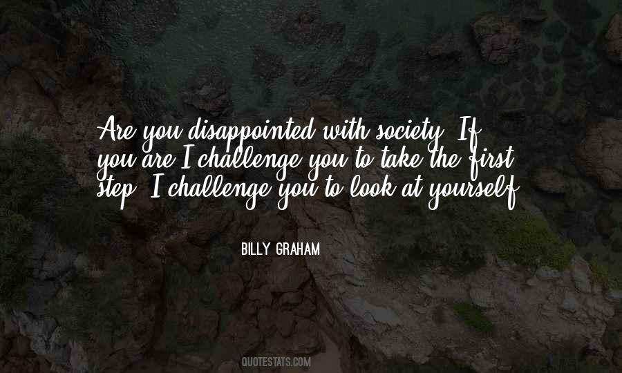 Quotes About Look At Yourself First #1117675