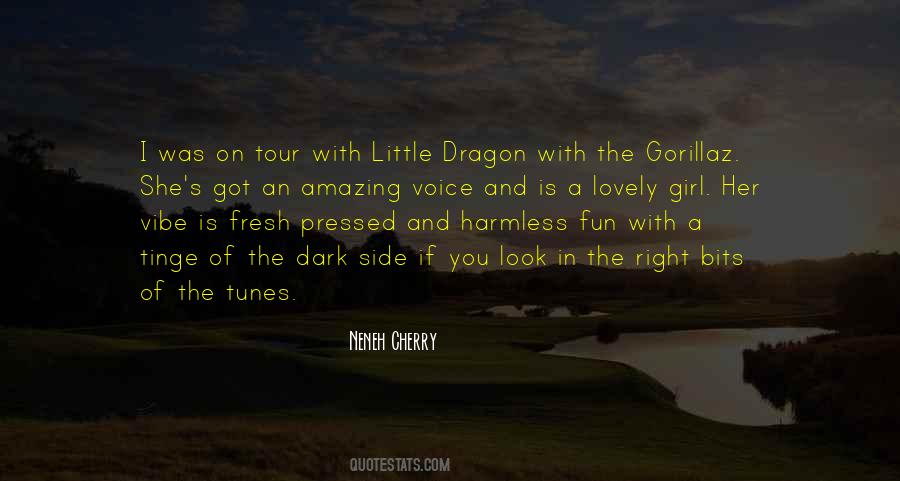 Quotes About Girl In The Dark #694629