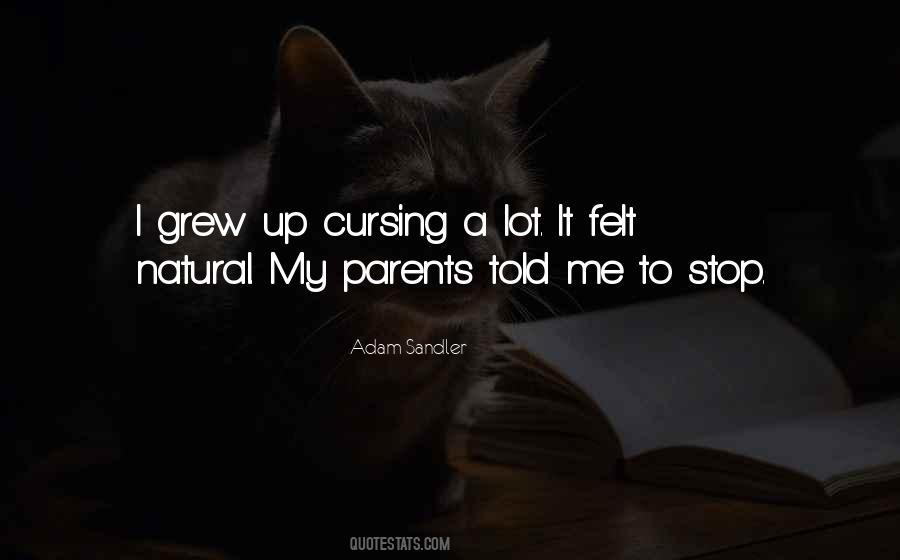 Quotes About Cursing #173659