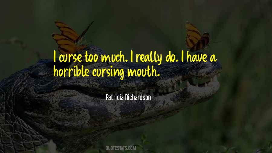 Quotes About Cursing #467218