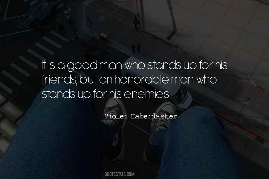 Quotes About Honorable Man #1655200