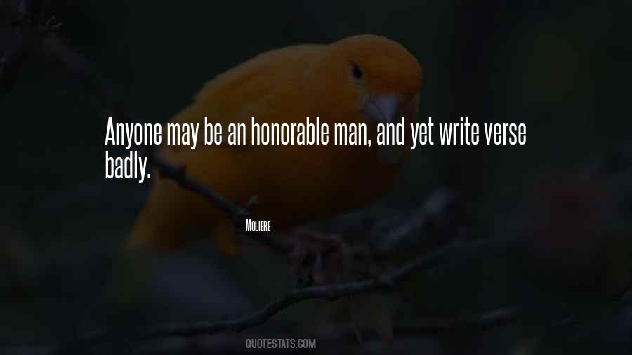 Quotes About Honorable Man #1697830