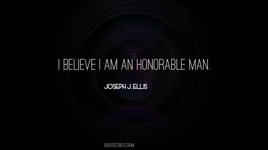 Quotes About Honorable Man #173164