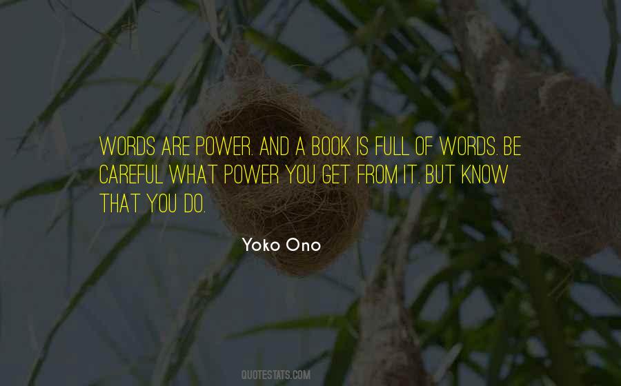 Words Are Power Quotes #1332157