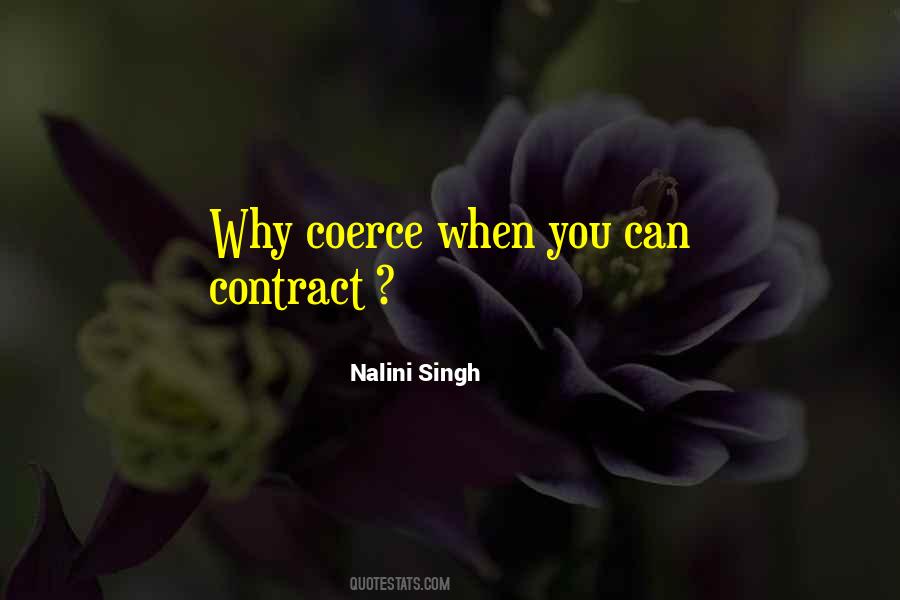 Quotes About Coerce #1825944