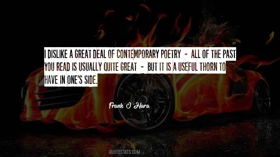 Quotes About Contemporary Poetry #759655