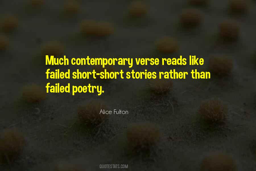 Quotes About Contemporary Poetry #862106