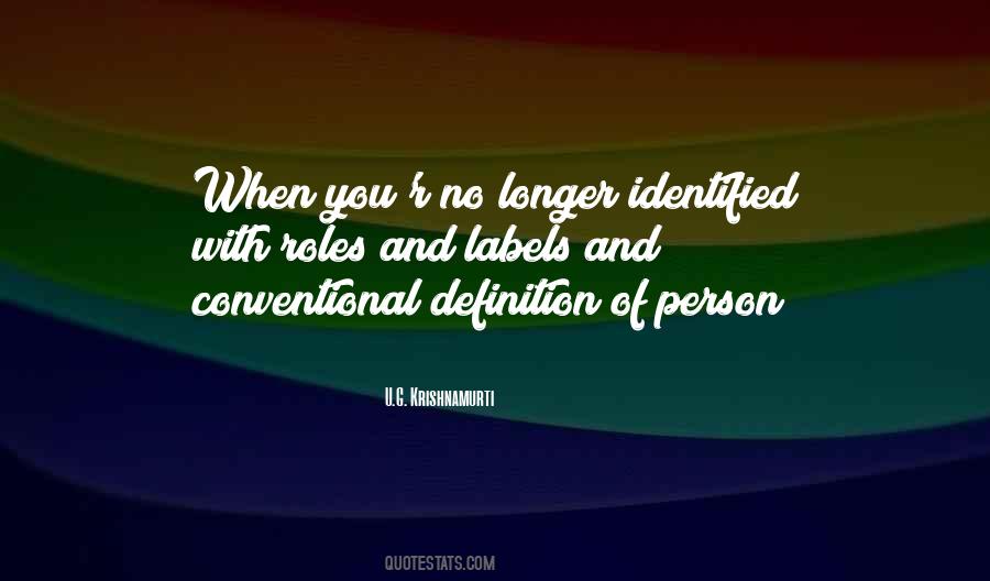 Conventional Person Quotes #1203159