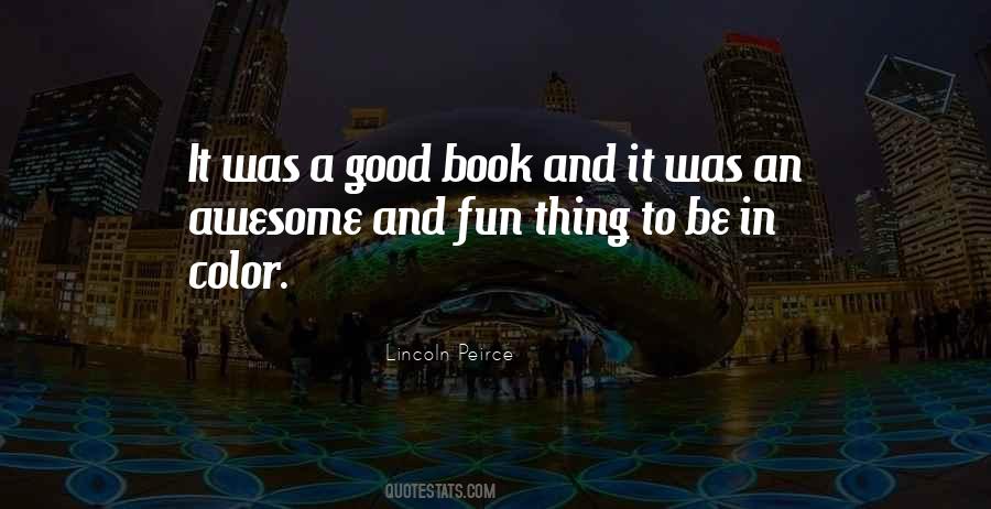 Book Of Awesome Quotes #1448026