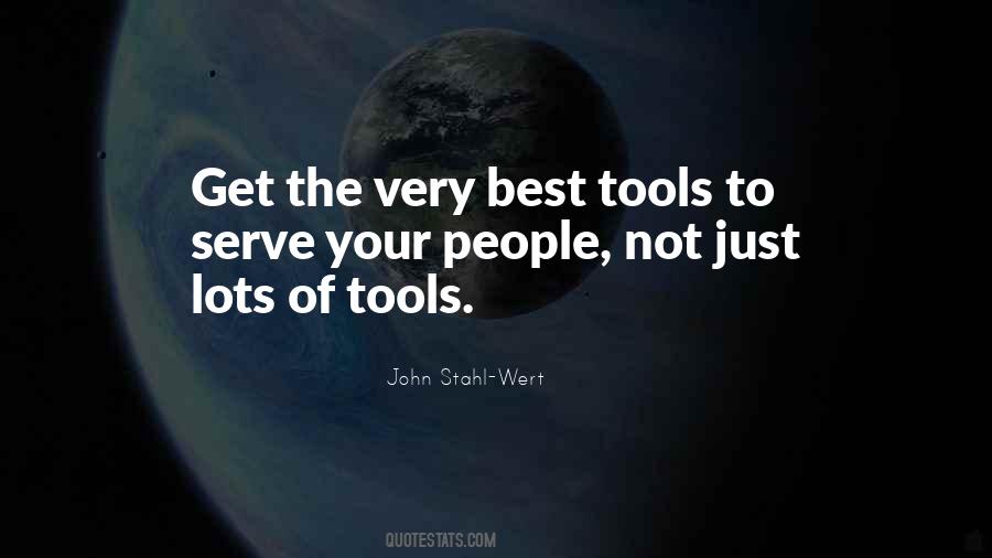 Best Tools Quotes #1324843